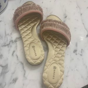 Birdies slipper size 7 pink